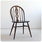 イギリス ヴィンテージ家具 アーコールチェア ERCOL 木製椅子 アンティーク 「シスルバックチェア」K-006