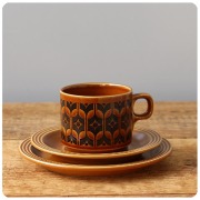 HORNSEA　イギリス　陶器　 2個セット ブラウン HORNSEA イギリス 陶器 2個セット ブラウン