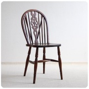 イギリス アンティーク ホイールバックチェア　ヴィンテージチェア イギリスから直輸入したアンティークホイールバックチェア｜antique