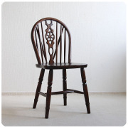 イギリス　ヴィンテージ　ホィールバックチェアー④ イギリス ヴィンテージ ホィールバックチェアー④ アンティーク