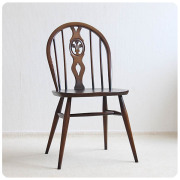 イギリス ヴィンテージ アーコールチェア ERCOL 椅子 シスルバックチェア インテリア 店舗什器「ダイニングチェア」Q-502