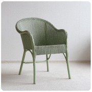 イギリス アンティーク ロイドルームチェア/LLOYD LOOM Lusty/店舗什器/英国製/椅子/家具【メーカーラベルあり】T-484