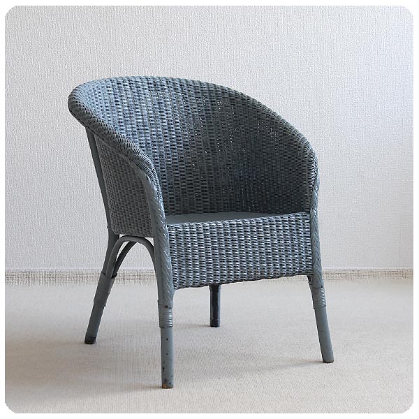 イギリス アンティーク ペイントロイドルーム 椅子 LLOYD LOOM 家具 英国 アームチェア P-682