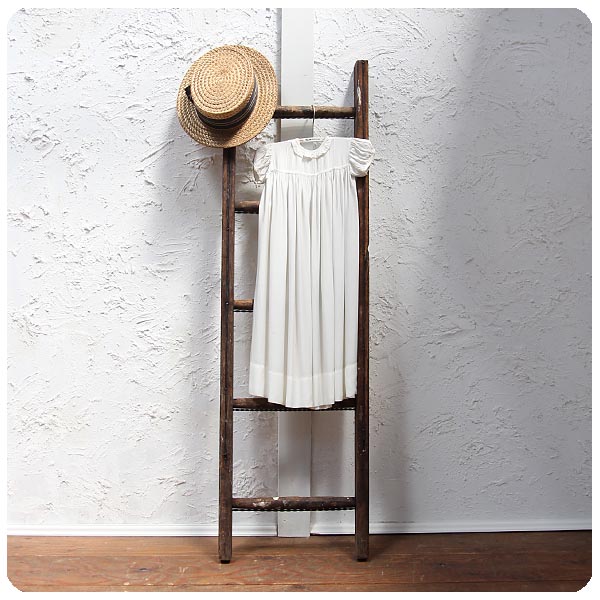 イギリス アンティーク ラダー オールドパイン はしご 古木 脚立 ハシゴ インテリア 家具 P-691