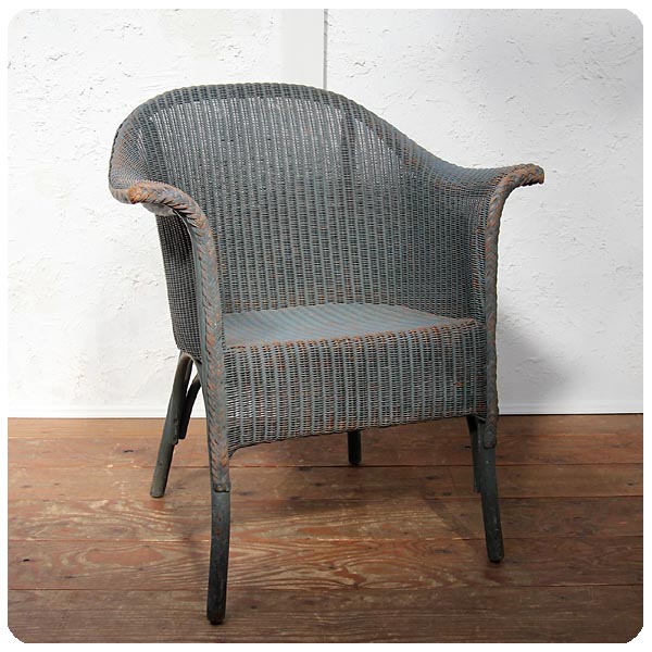 イギリス アンティーク ロイドルームチェア 椅子 LLOYD LOOM 家具 アームチェア P-851