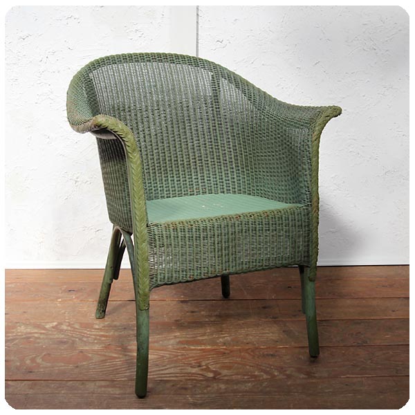 イギリス アンティーク ロイドルームチェア 椅子 LLOYD LOOM 家具 アームチェア P-852