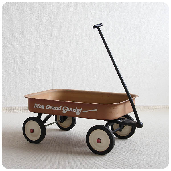 イギリス ヴィンテージ キャリー ワゴン キャンプ 子供用 店舗什器 「Mon Grand Chariot」P-934