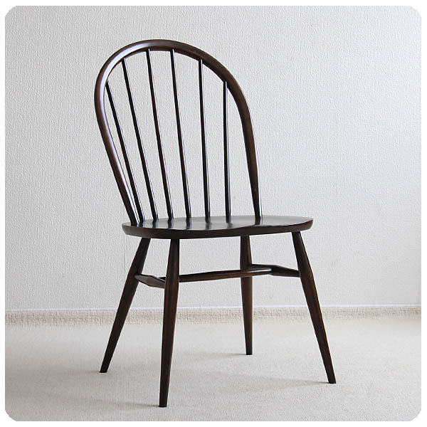 イギリス ヴィンテージ アーコール (ERCOL) フープバックチェア インテリア 家具 店舗什器「ウィンザーチェア」Q-057