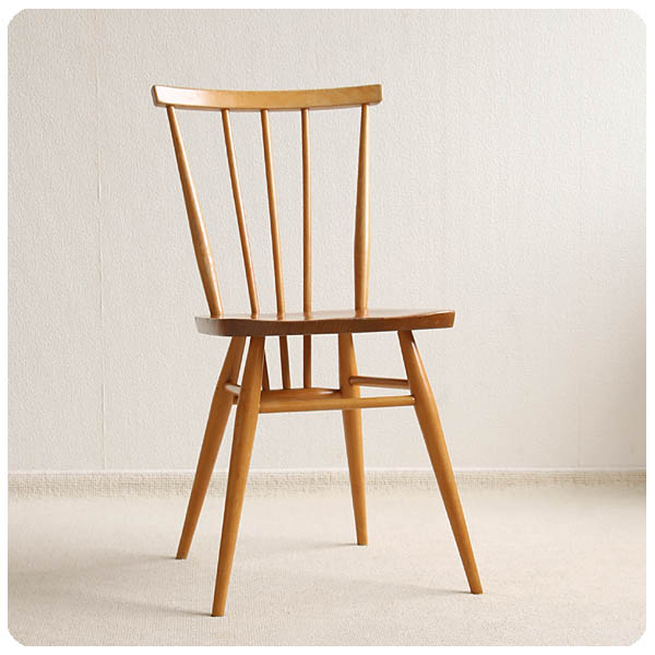 イギリス ヴィンテージ アーコールチェア 木製椅子 ERCOL 家具 インテリア 店舗什器「スティックバックチェア」Q-518