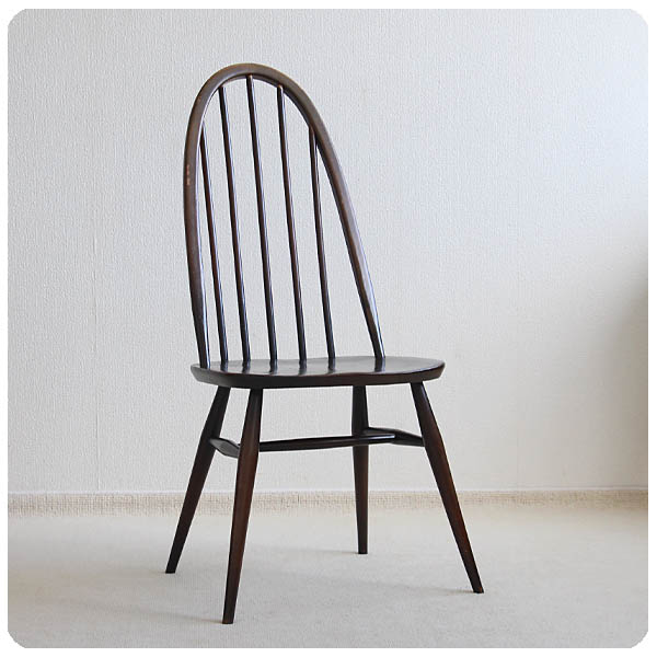 イギリス ヴィンテージ アーコールチェア 木製椅子 ERCOL 家具 エルム材 インテリア 店舗什器「クエーカーチェア」Q-554