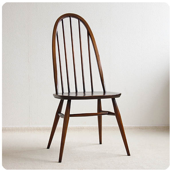 イギリス ヴィンテージ アーコールチェア 木製椅子 ERCOL 家具 エルム材 アンティーク 店舗什器「クエーカーチェア」Q-570