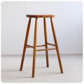 イギリス ヴィンテージ ハイスツール カウンターチェア 木製椅子 インテリア 家具 店舗什器 K-577