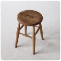 イギリス アンティーク ウッドスツール 丸椅子 腰掛け インテリア 店舗什器 ディスプレイ ビンテージ 家具 K-858