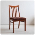 イギリス ビンテージ ダイニングチェア/ミッドセンチュリー家具/クッションチェア/ブナ材【人気の北欧スタイル】N-517