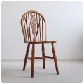 イギリス アンティーク調 ホイールバックチェア 木製椅子 インテリア 家具 店舗什器「ウィンザーチェア」Q-027