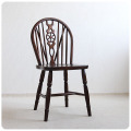 ルーマニア製 アンティーク調 ホイールバックチェア 木製椅子 インテリア 家具 店舗什器「ウィンザーチェア」Q-032