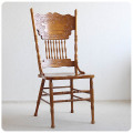 Shin-Lee ダイニングチェア 木製椅子 インテリア オーク 家具 アジアン カントリー 店舗什器「ハイバックチェア」Q-043
