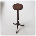 イギリス アンティーク調 フラワースタンド 花台 マホガニー 家具 インテリア 飾り台 燭台 木製 店舗什器「プランタースタンド」Q-340