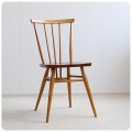 イギリス ヴィンテージ アーコールチェア ercol 木製椅子 エルム材 家具 インテリア 店舗什器「スティックバックチェア」Q-406