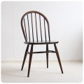 イギリス ヴィンテージ アーコールチェア ercol 木製椅子 エルム材 家具 インテリア 店舗什器「フープバックチェア」Q-436