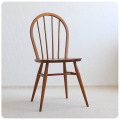 イギリス ヴィンテージ アーコールチェア ercol 木製椅子 エルム材 家具 アンティーク 店舗什器「フープバックチェア」Q-561
