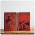 イギリス アンティークブック2冊セット/古本/古書/洋書/インテリア雑貨/書籍/ディスプレイ【A MASTER OF CRAFT】S-145