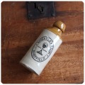 イギリス アンティーク ビアボトル/陶器製ビールボトル/花瓶/一輪挿し/雑貨【形やフロントロゴが可愛い古いボトル】S-331