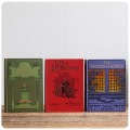 イギリス アンティークブック 3冊セット/古本/古書/洋書/インテリア雑貨/書籍/ディスプレイ/学校【The Golden Lattice】T-185