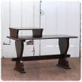 イギリス アンティーク調 テレフォンベンチ/オーク材/クラシカル家具/木製椅子/収納/電話台/英国【サイドテーブル】T-712