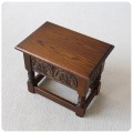 イギリス アンティーク調 Old Charm (オールドチャーム) サイドテーブル 英国 家具「オーク」V-433