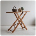 イギリス アンティーク アイロン台/折りたたみ式/作業台/ディスプレイ/店舗什器【木製の温もりある家具】Y-087