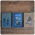 イギリス アンティークブック 3冊セット/古本/古書/洋書/インテリア雑貨/書籍/ディスプレイ【Poppy's presents】Z-122