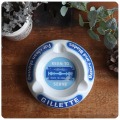 イギリス アンティーク Gillette Razors and Blades 灰皿/アッシュトレイ/陶器製/ロイヤルドルトン【ROYAL DOULTON】Z-289