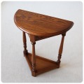 イギリス アンティーク調 JAYCEE コンソールテーブル/オーク材家具/ジェイシー【ハイクオリティハーフムーンテーブル】Z-444