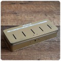 イギリス アンティーク 鍵付き 貯金箱/ティン製/スリフトボックス/缶/インテリア雑貨/ディスプレイ/収納箱【THRIFT BOX】Z-717