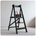イギリスアンティーク　木製ステップラダー blog COZY inc.,