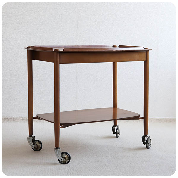 イギリス ヴィンテージ EVEREST社 ワゴン トロリー ミッドセンチュリー 北欧スタイル家具 V-102