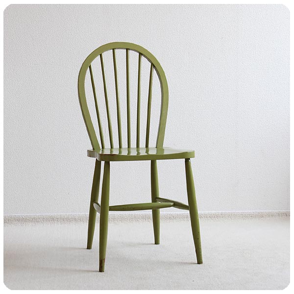 イギリス アンティーク アーコール ペイントチェア フープバックチェア「ERCOL」V-357