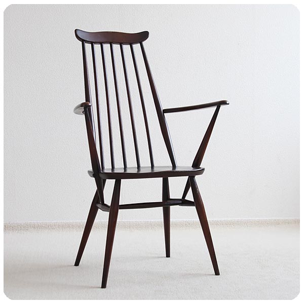 イギリス アンティーク アーコール アームチェア ゴールドスミス「ERCOL」V-362
