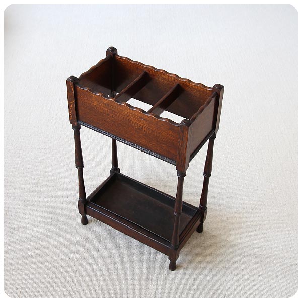 セール品】鏡の付いた大きなウォールハンガー/ステッキスタンド/帽子  