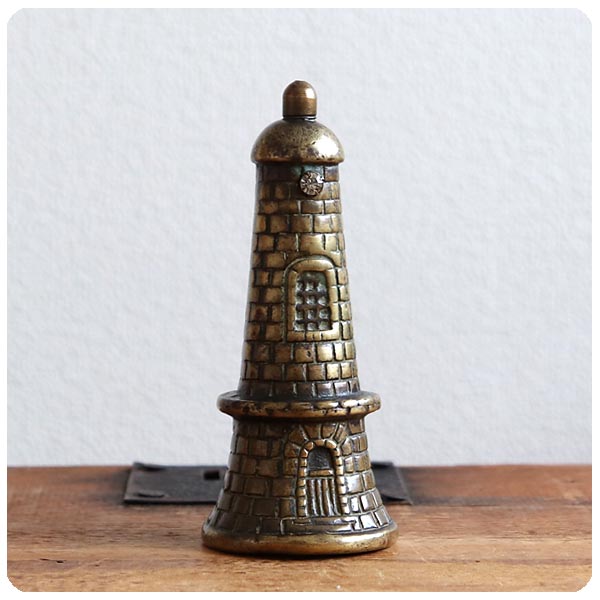 イギリス アンティーク ブラステーブルベル/インテリア雑貨/ディナーベル/英国製/オブジェ/卓上ベル【真鍮製呼び鈴】Z-854