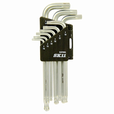 SK11】 ボールポイントヘックスローブレンチセット SLBT09SL 藤原産業