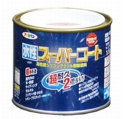 アサヒペン　水性スーパーコート　1/5L