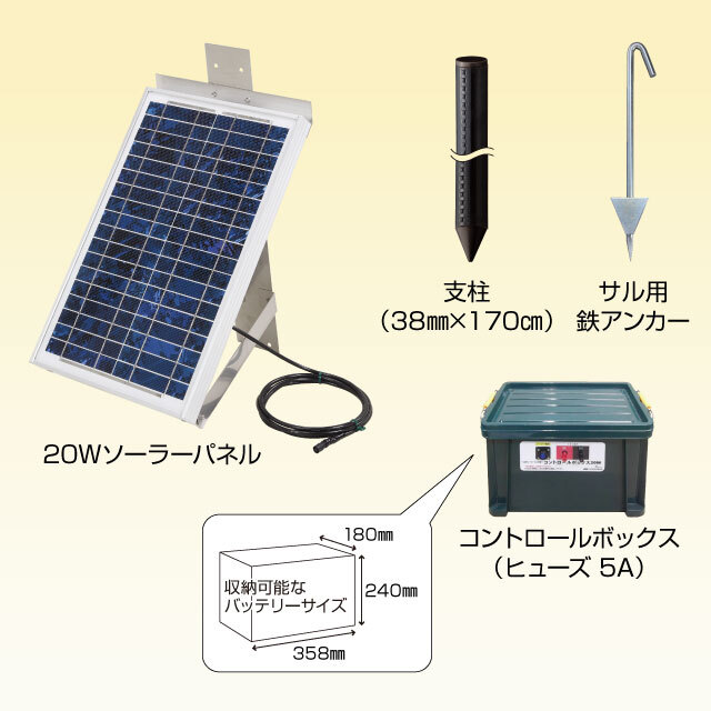 20Wソーラーセット