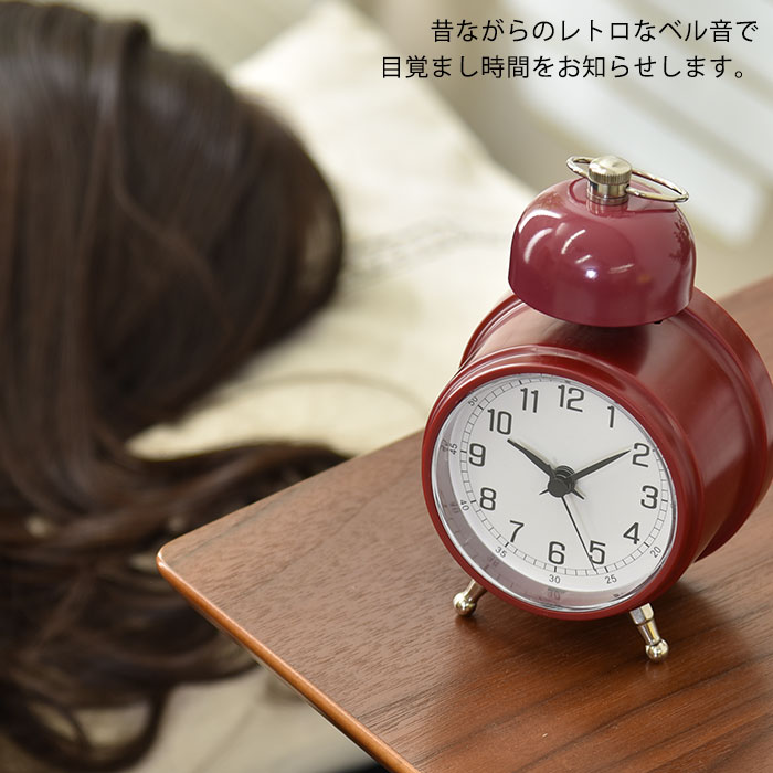 アンティーク風目覚まし時計 マウカ 19 165 激安アウトレット家具通販ワイエムワールド