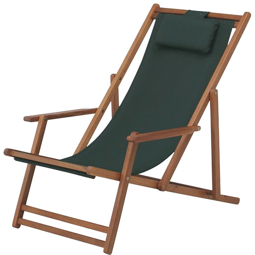 デッキチェア　グリーン