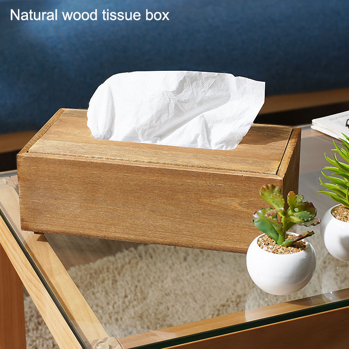 天然木製 シンプル ティッシュケース ストロム 48 060 激安アウトレット家具通販ワイエムワールド