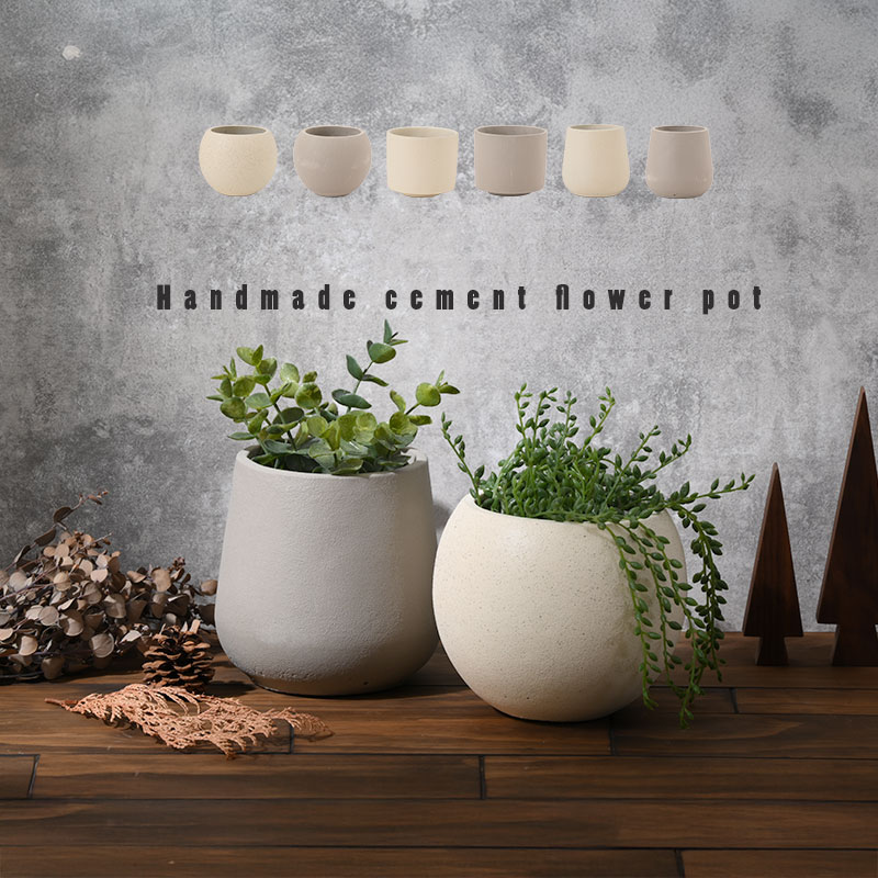 底穴付き　セメントポット