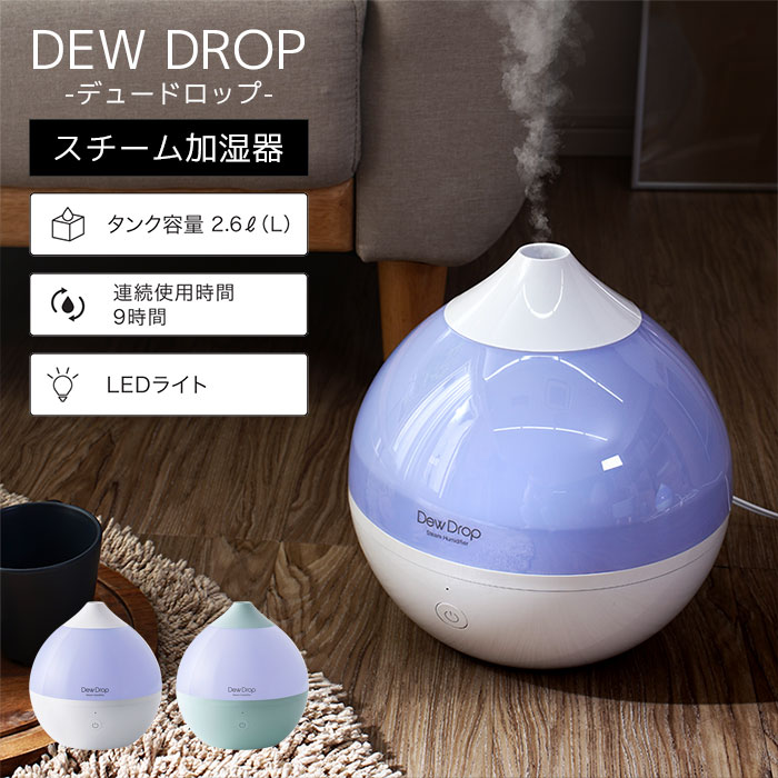 スチーム加湿器 デュードロップ