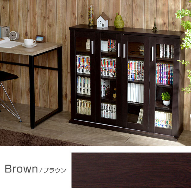 本棚 書棚 キャビネット 薄型 スリム コミックラック コミック｜激安